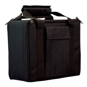 Bulldog Cases Hard-Sided Nylon Quad Pistol Case - Black has room for up to 4 pistols